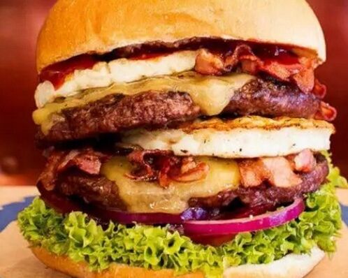 hamburgers kā nevēlams ēdiens potences uzlabošanai
