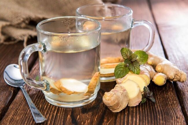 Ingvera tēja ir garšīgs un dziedinošs dzēriens, lai palielinātu vīriešu potenci